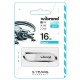 USB флеш накопичувач Wibrand 16GB Aligator White USB 2.0 (WI2.0/AL16U7W) 