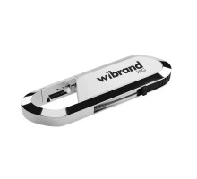 USB флеш накопичувач Wibrand 16GB Aligator White USB 2.0 (WI2.0/AL16U7W) 