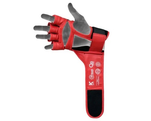 Рукавички для MMA RDX Aura Plus T-17 Red/Black L (GGR-T17RB-L+)