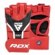 Рукавички для MMA RDX Aura Plus T-17 Red/Black L (GGR-T17RB-L+)
