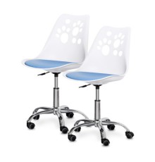 Дитяче крісло Evo-kids Indigo 2 шт White / Blue (H-232 W/BL -X2)