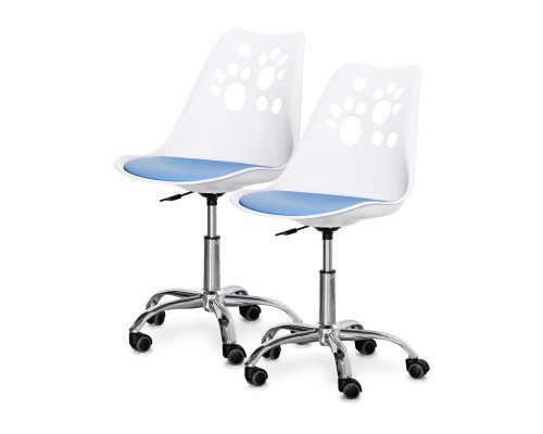 Дитяче крісло Evo-kids Indigo 2 шт White / Blue (H-232 W/BL -X2)