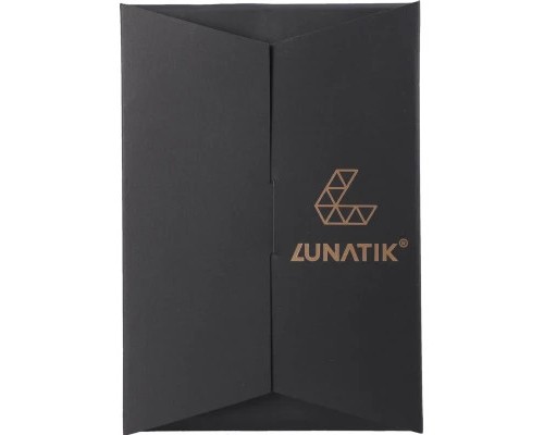 Скло захисне Lunatik Premium Tempered Glass 3D Full Cover Black for iPhone 14 Pro (1195282)