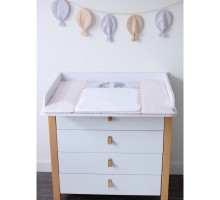 Пеленальний матрацик Верес Summer Bunny pink NEW 72х80 см (426.4.1)