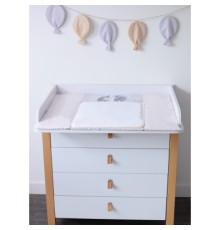 Пеленальний матрацик Верес Summer Bunny pink NEW 72х80 см (426.4.1)
