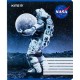 Зошит Kite NASA 18 аркушів, клітинка (NS24-236)