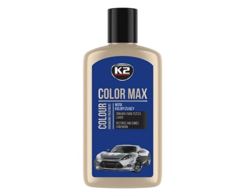 Автополіроль K2 Color синій 250 мл (K020BLUE)