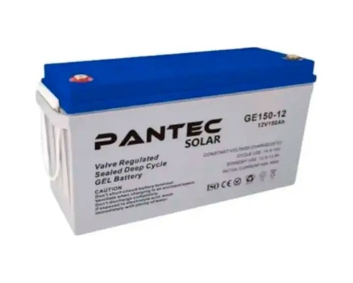 Батарея до ДБЖ Pantec 12V - 150Ah GEL (PTG150-12) 