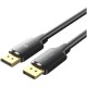 Кабель мультимедійний DisplayPort to DisplayPort 3.0m V1.2 4K 60Hz 3D Dolby 7.1 Vention (HAKBI) 