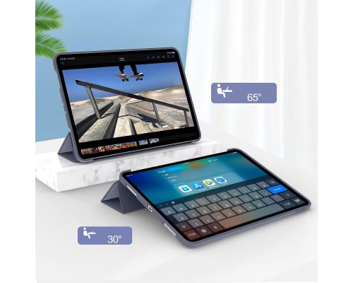 Чохол до планшета BeCover Tri Fold Soft TPU Silicone Apple iPad Pro 12.9 2020/2021/2022 Purple (711739)