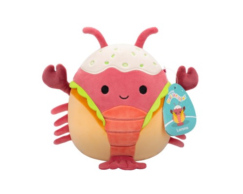 М'яка іграшка Squishmallows Лобстер Лороно 19 см (SQCR06592) М'яка іграшка Squishmallows Лобстер Лороно 19 см (SQCR06592)