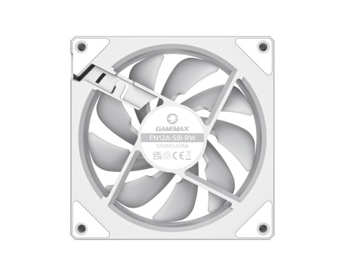 Кулер до корпусу Gamemax FN12A-S8I-RW