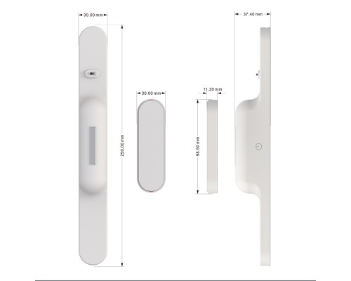 Настільна лампа ColorWay Magnetic Multi-Functional, 3W, battery 1800 mAh (CW-DL11MMB-W)