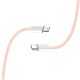 Дата кабель USB-C to Lightning 1.0m 27W pink ColorWay (CW-CBPDCL061-P)