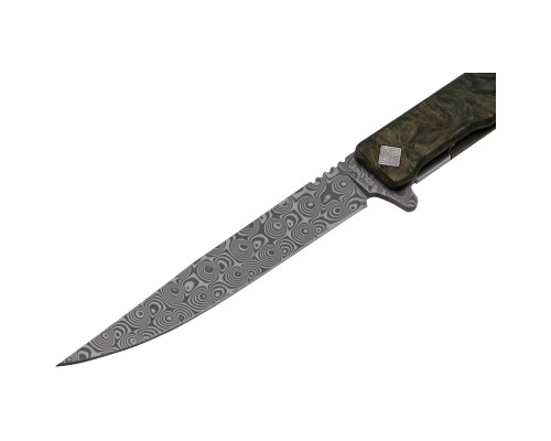 Ніж Ocaso Solstice Fat Carbon Gold Damascus (10IFG)