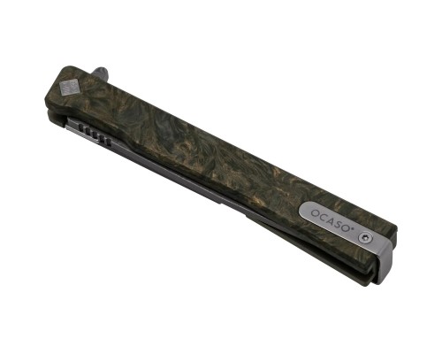 Ніж Ocaso Solstice Fat Carbon Gold Damascus (10IFG)