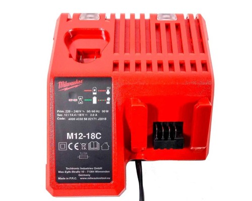 Набір акумулятор + зарядний пристрій Milwaukee Li-Ion M18 NRG-202 (4933459213)