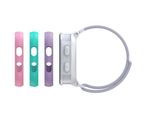 Смарт-годинник Gelius Pro GP-PK008 (Rainbow) White Kids smart watch with GPS/4G (Pro GP-PK008 (Rainbow) White)