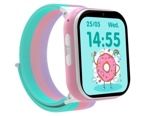 Смарт-годинник Gelius Pro GP-PK008 (Rainbow) White Kids smart watch with GPS/4G (Pro GP-PK008 (Rainbow) White)