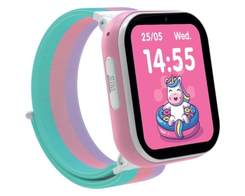 Смарт-годинник Gelius Pro GP-PK008 (Rainbow) White Kids smart watch with GPS/4G (Pro GP-PK008 (Rainbow) White)