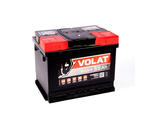Акумулятор автомобільний VOLAT 55A +лів (1) (L2) 510А