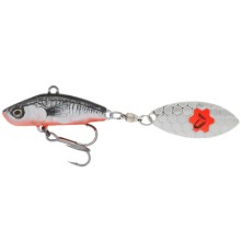 Блешня Savage Gear 3D Sticklebait Tailspin 80mm 18.0g Black Red (1854.44.02)