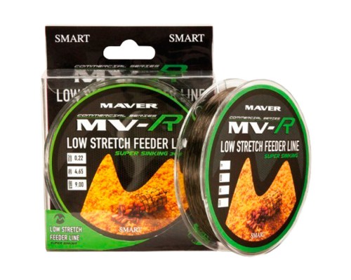 Волосінь Smart MV-R Low Stretch Feeder Line 300m 0.24mm 5.90kg (1300.36.47)
