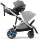 Коляска Cybex eGazelle S SLV Stone Grey (524000523)