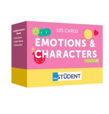 Навчальний набір English Student Картки для вивчення англійської мови Emotions & Characters (укр.) (591226005)