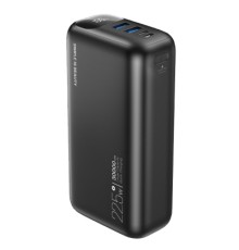 Батарея універсальна XO 30000mAh, PD/20W, QC/22.5W, black (PR200_Black)
