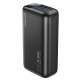 Батарея універсальна XO 30000mAh, PD/20W, QC/22.5W, black (PR200_Black) 