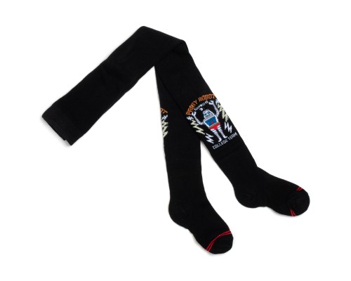 Колготки дитячі UCS Socks з роботом (M0C0301-2300-3B-black)
