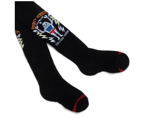 Колготки дитячі UCS Socks з роботом (M0C0301-2300-3B-black)