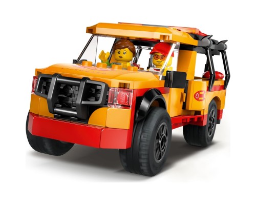 Конструктор LEGO City Пляжна рятувальна вантажівка (60453)
