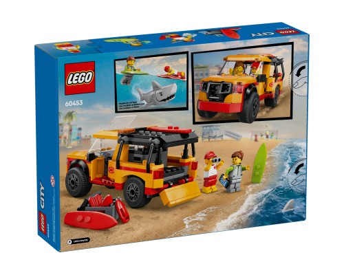 Конструктор LEGO City Пляжна рятувальна вантажівка (60453)