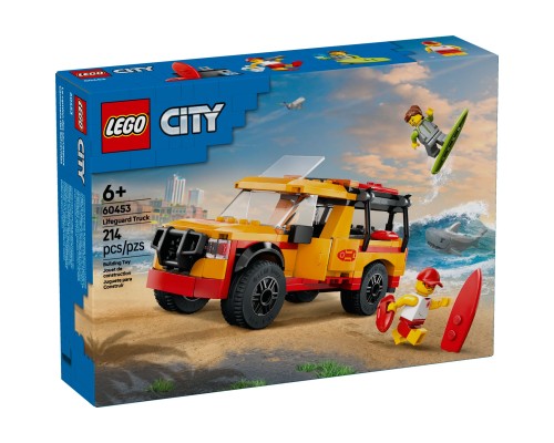 Конструктор LEGO City Пляжна рятувальна вантажівка (60453)