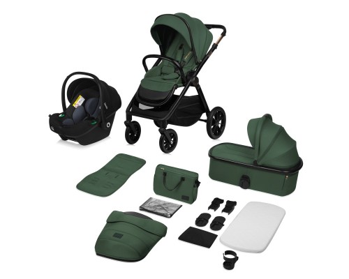 Коляска Lionelo 3 в 1 Layla Green Forest (LO-LAYLA 3IN1 GREEN FOREST)