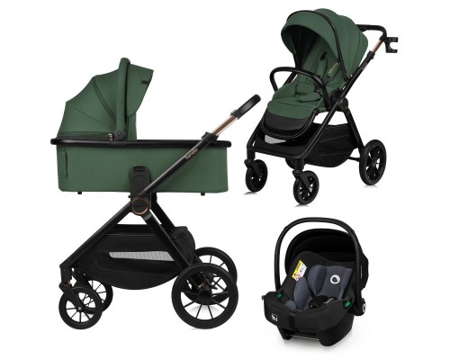 Коляска Lionelo 3 в 1 Layla Green Forest (LO-LAYLA 3IN1 GREEN FOREST)