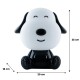 Нічник Kite Світильник LED з акумулятором Doggy, чорно-білий (K24-491-3-4)