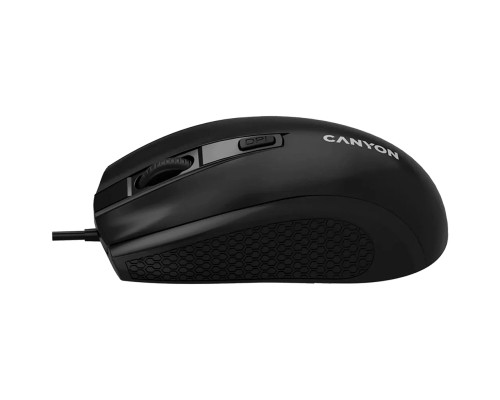 Мишка Canyon M-4 USB Black (CNE-CMS4)