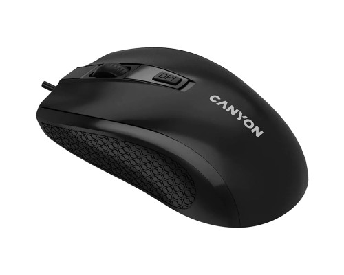 Мишка Canyon M-4 USB Black (CNE-CMS4)