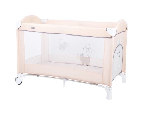 Дитячий манеж FreeON Balloon hippo Beige (45821)