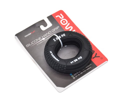 Еспандер PowerPlay PP-4330 Hand Grip Loops Hard 31.5-36 кг Чорний (PP_4330_Black_(31.5-36kg))