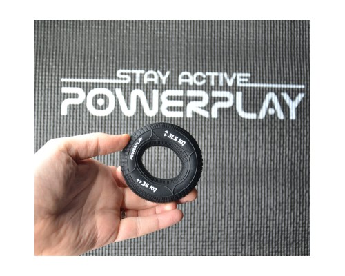 Еспандер PowerPlay PP-4330 Hand Grip Loops Hard 31.5-36 кг Чорний (PP_4330_Black_(31.5-36kg))