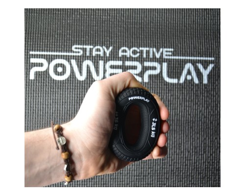 Еспандер PowerPlay PP-4330 Hand Grip Loops Hard 31.5-36 кг Чорний (PP_4330_Black_(31.5-36kg))