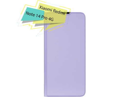 Чохол до мобільного телефона BeCover Exclusive New Style Xiaomi Redmi Note 14 Pro 4G Purple (713327)