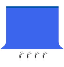 Фон Puluz PU5214L backdrop 3x2 m blue (PU5214L)