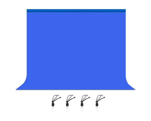 Фон Puluz PU5214L backdrop 3x2 m blue (PU5214L)