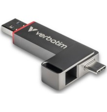 USB флеш накопичувач Verbatim 512GB QuickStick USB 3.2/USB-C (32042)
