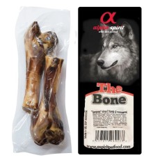 Ласощі для собак Alpha Spirit Ham Bones Two Half Vacuum 2 половинки 15 см (8437015969268)